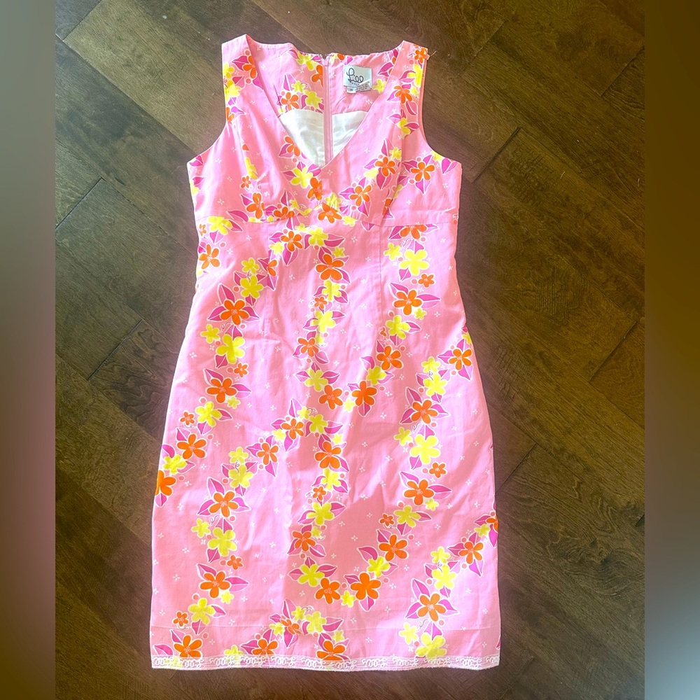 Vintage Lilly Pulitzer print dress